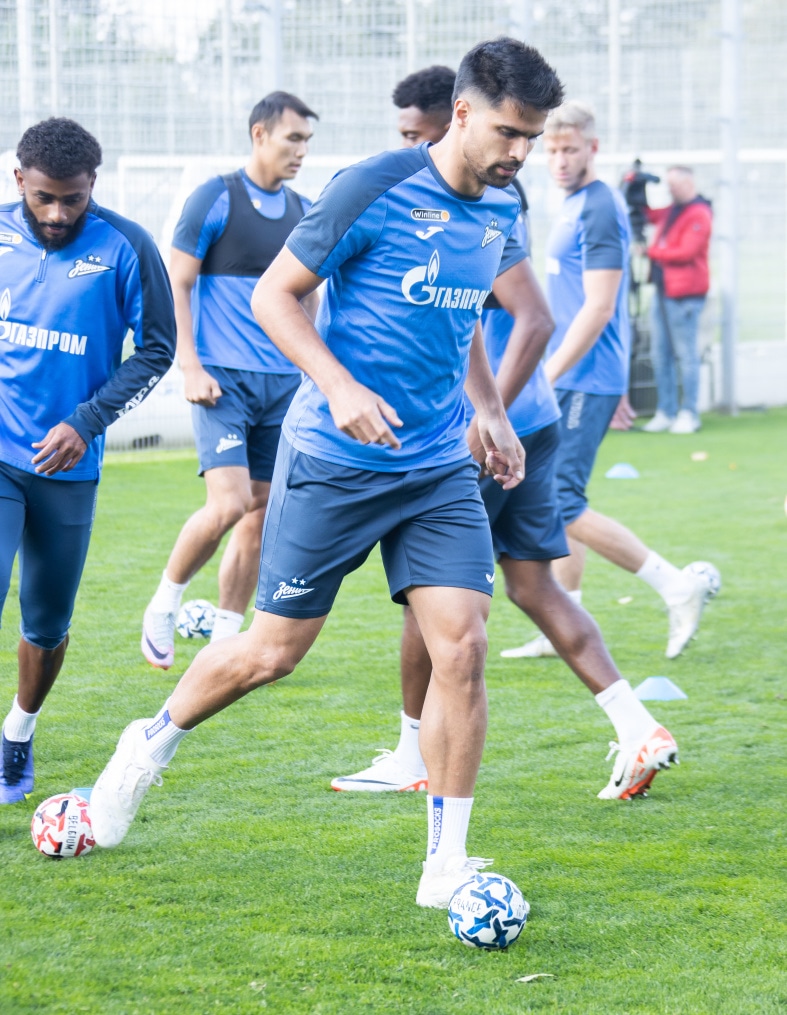 Открытая тренировка «Зенита» перед матчем с «Оренбургом»