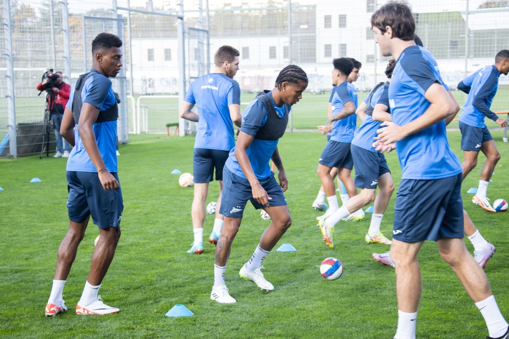 Открытая тренировка «Зенита» перед матчем с «Оренбургом»