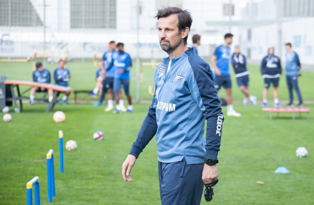 Открытая тренировка «Зенита» перед матчем с «Оренбургом»