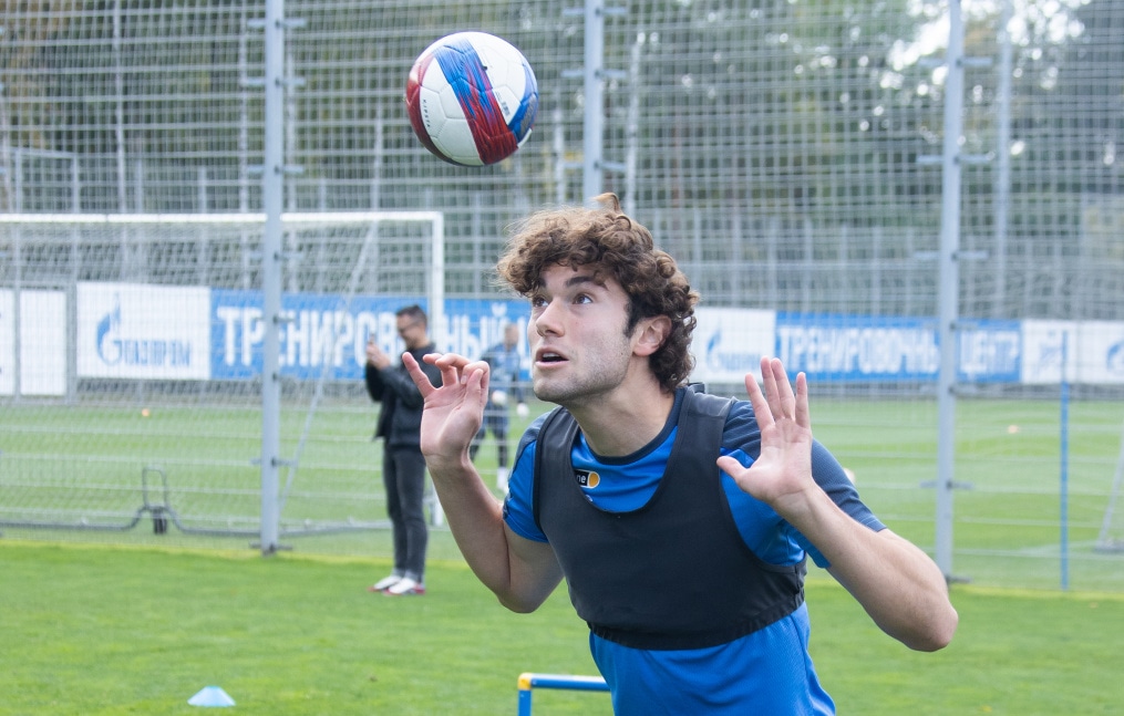Открытая тренировка «Зенита» перед матчем с «Оренбургом»