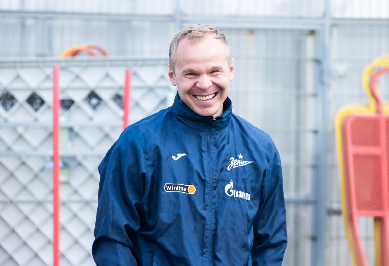 Открытая тренировка «Зенита» перед матчем с «Оренбургом»