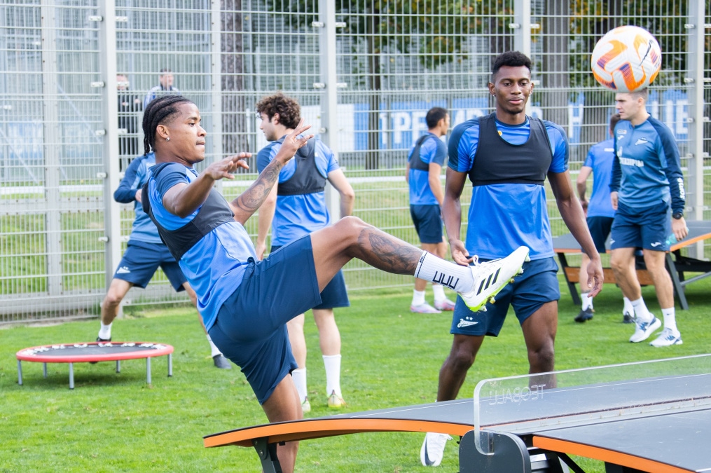 Открытая тренировка «Зенита» перед матчем с «Оренбургом»