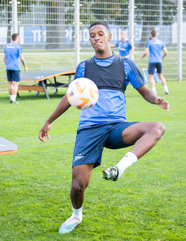 Открытая тренировка «Зенита» перед матчем с «Оренбургом»