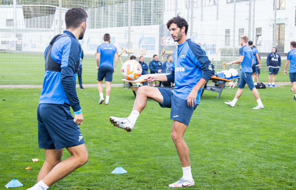 Открытая тренировка «Зенита» перед матчем с «Оренбургом»