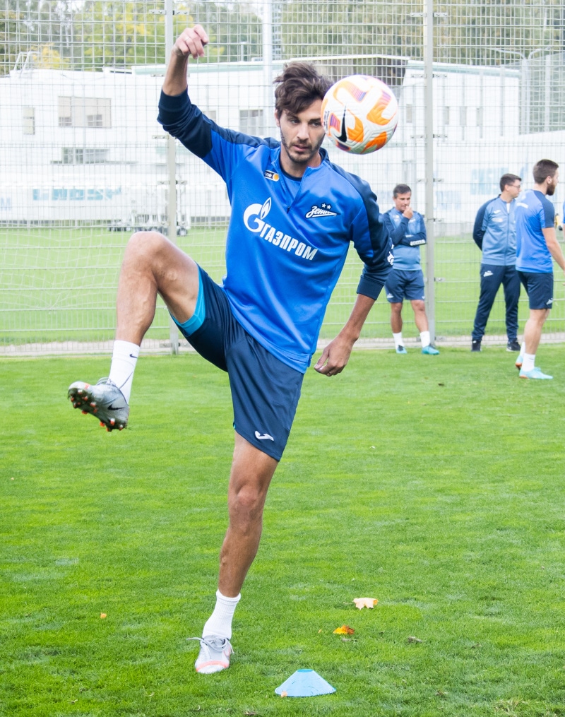Открытая тренировка «Зенита» перед матчем с «Оренбургом»