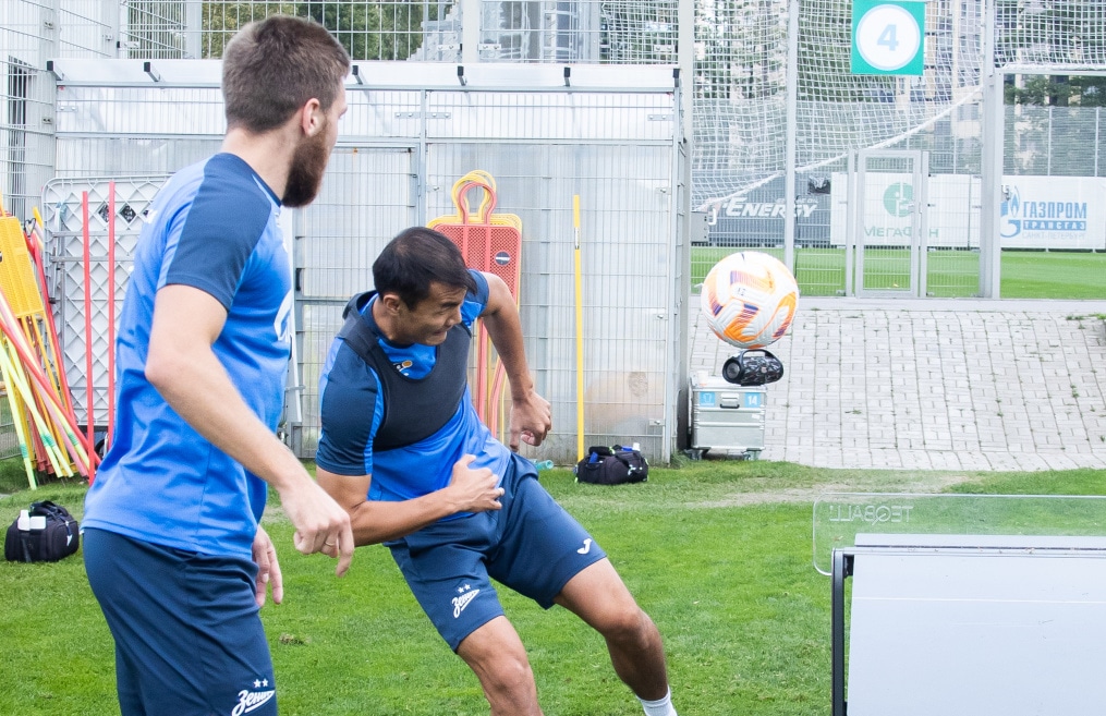Открытая тренировка «Зенита» перед матчем с «Оренбургом»