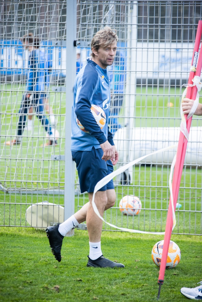 Открытая тренировка «Зенита» перед матчем с «Оренбургом»