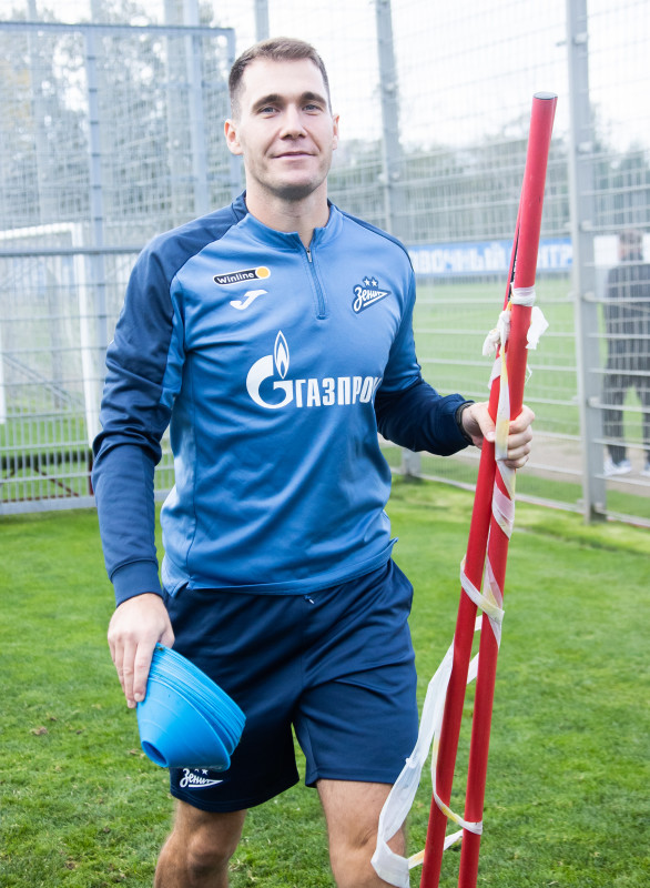 Открытая тренировка «Зенита» перед матчем с «Оренбургом»