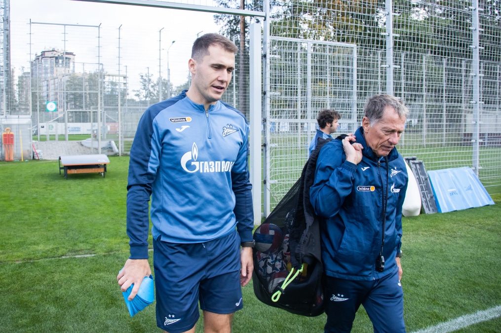 Открытая тренировка «Зенита» перед матчем с «Оренбургом»