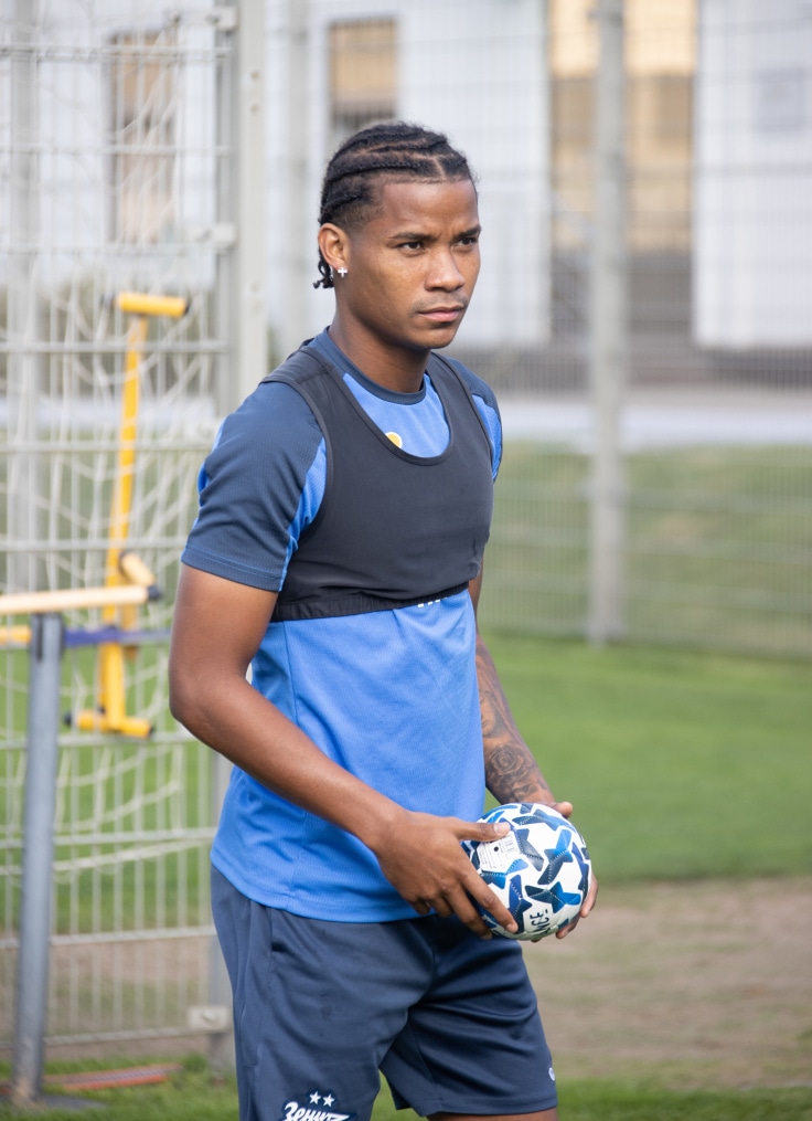 Открытая тренировка «Зенита» перед матчем с «Оренбургом»