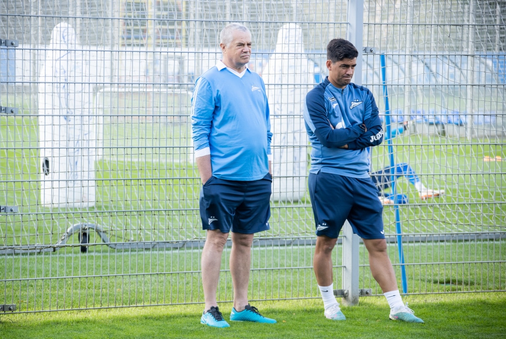 Открытая тренировка «Зенита» перед матчем с «Оренбургом»