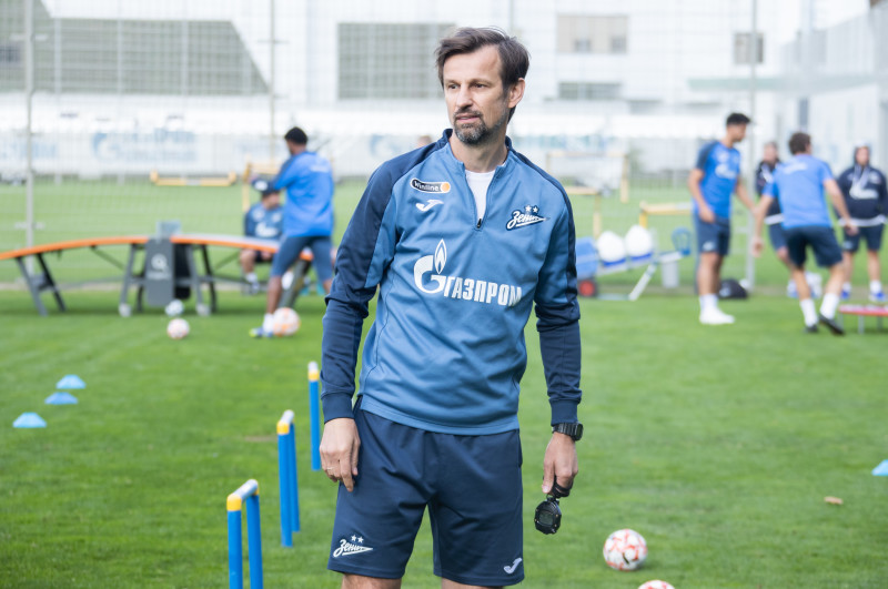 Открытая тренировка «Зенита» перед матчем с «Оренбургом»