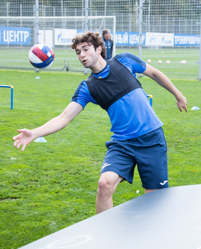 Открытая тренировка «Зенита» перед матчем с «Оренбургом»