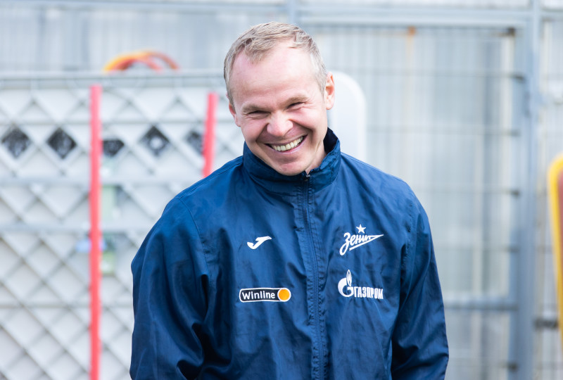 Открытая тренировка «Зенита» перед матчем с «Оренбургом»