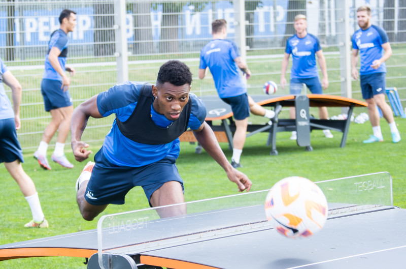 Открытая тренировка «Зенита» перед матчем с «Оренбургом»