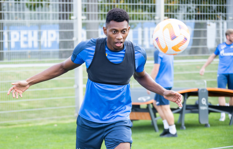 Открытая тренировка «Зенита» перед матчем с «Оренбургом»