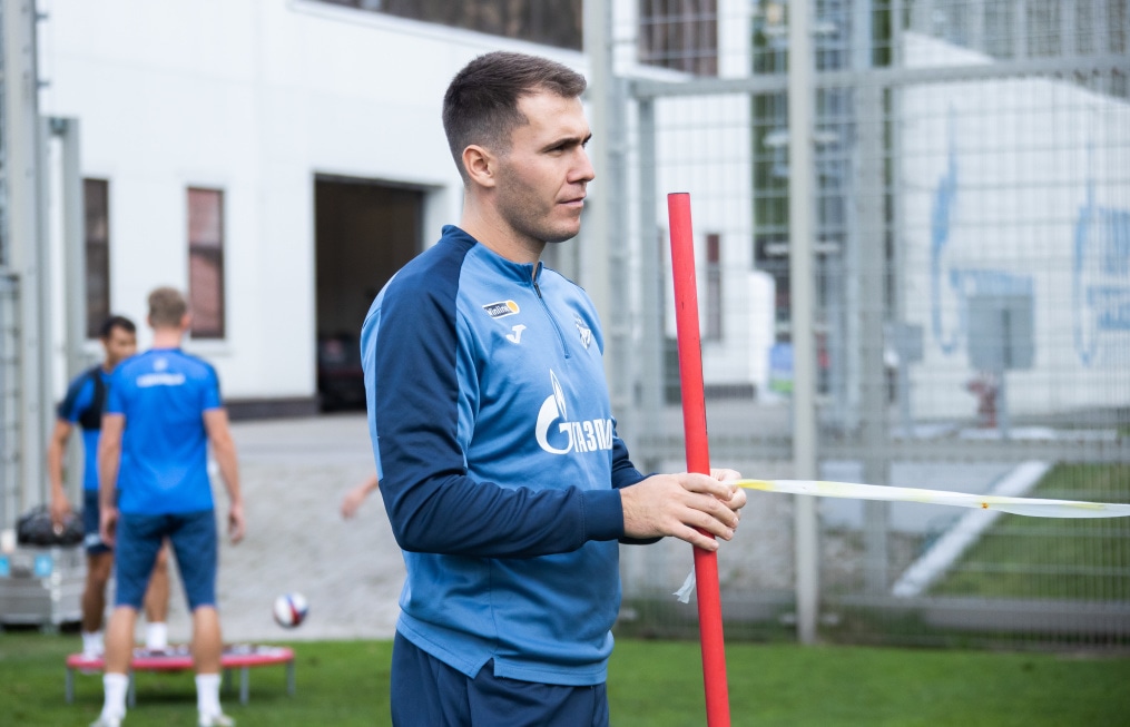 Открытая тренировка «Зенита» перед матчем с «Оренбургом»