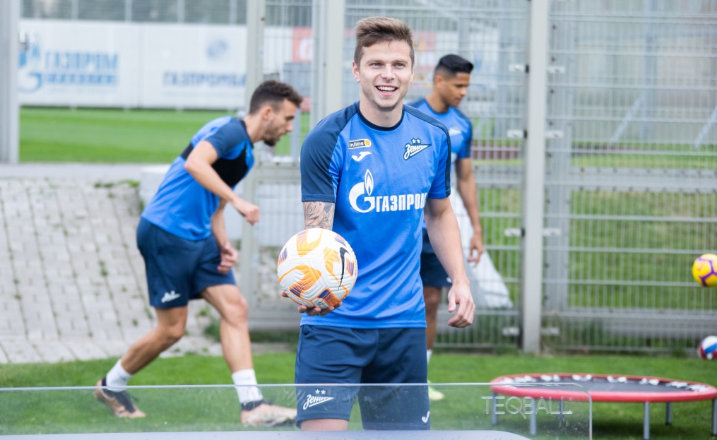 Открытая тренировка «Зенита» перед матчем с «Оренбургом»