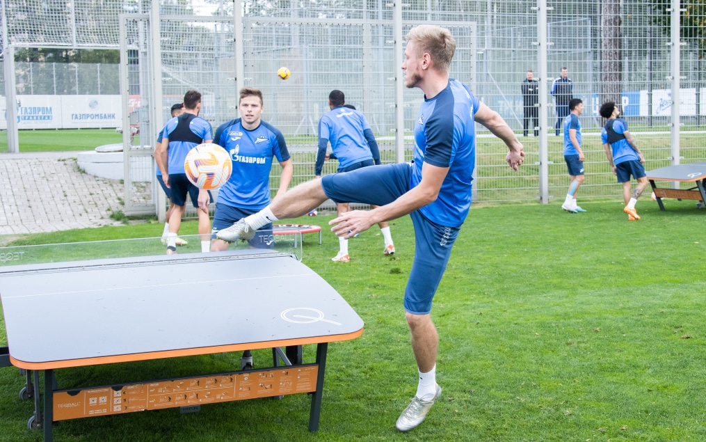 Открытая тренировка «Зенита» перед матчем с «Оренбургом»