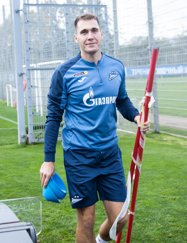 Открытая тренировка «Зенита» перед матчем с «Оренбургом»