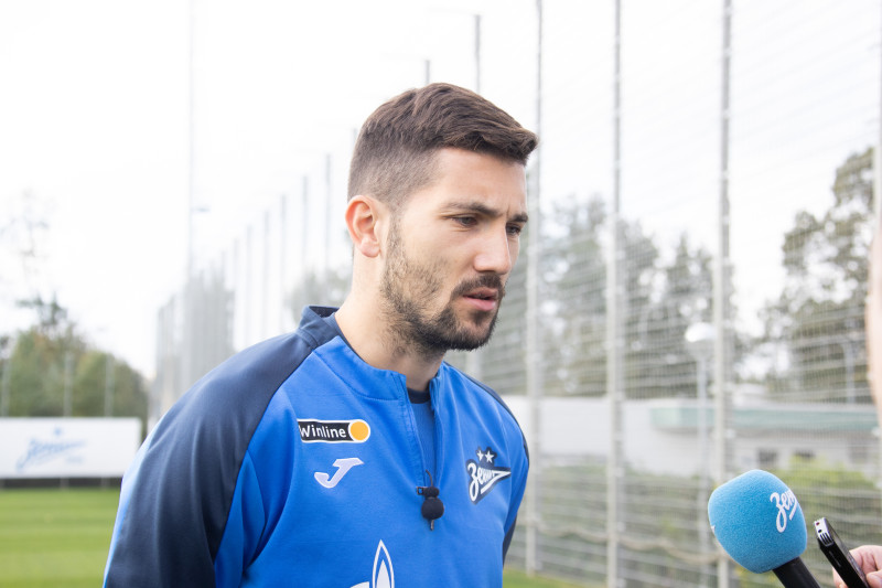 Алексей Сутормин на пресс-брифинге перед матчем с «Оренбургом»