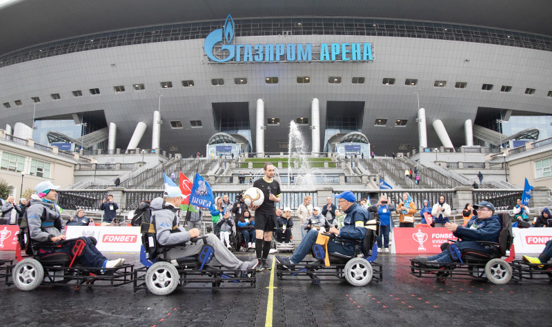 Фан-променад перед матчем «Зенит» — «Балтика»