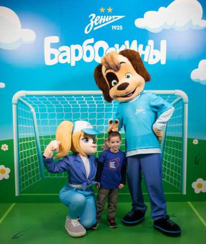 Фан-променад перед матчем «Зенит» — «Балтика»