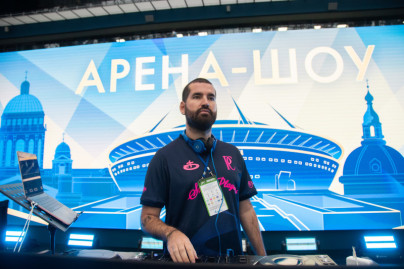 Фан-променад перед матчем «Зенит» — «Балтика»