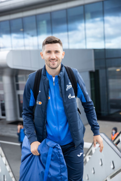 Вылет команды в Алма-Ату на матч «Кайрат» — «Зенит»