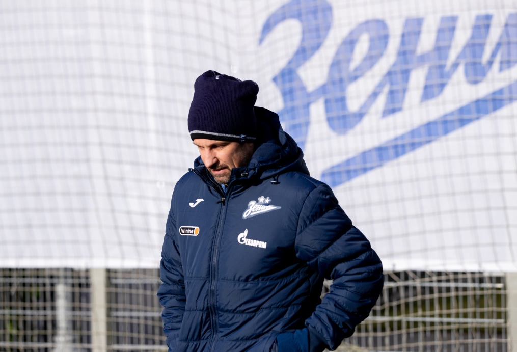 Открытая тренировка «Зенита» перед матчем с «Ахматом»