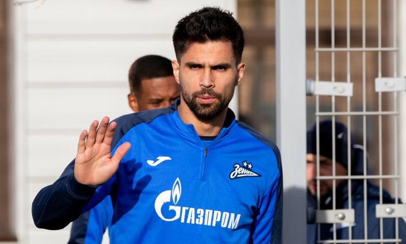 Открытая тренировка «Зенита» перед матчем с «Ахматом»