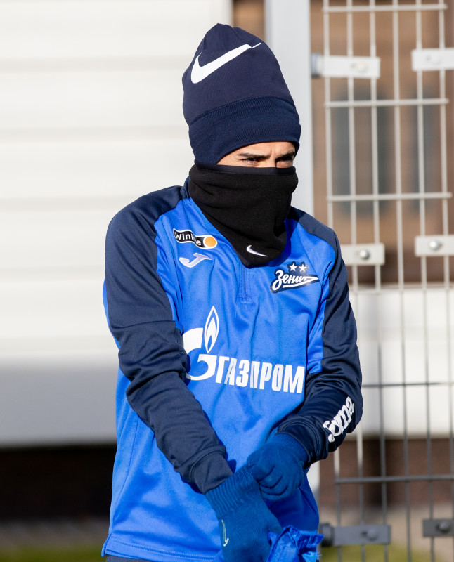 Открытая тренировка «Зенита» перед матчем с «Ахматом»