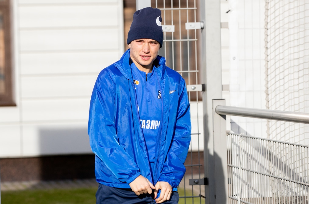 Открытая тренировка «Зенита» перед матчем с «Ахматом»