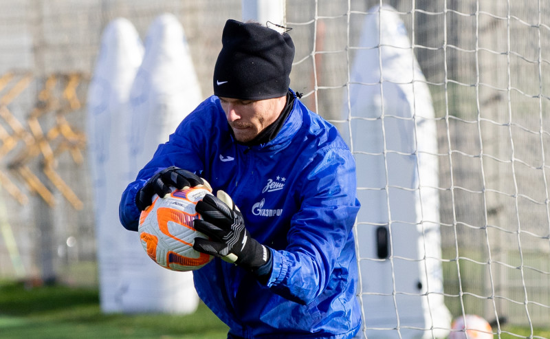 Открытая тренировка «Зенита» перед матчем с «Ахматом»
