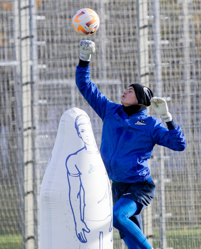 Открытая тренировка «Зенита» перед матчем с «Ахматом»