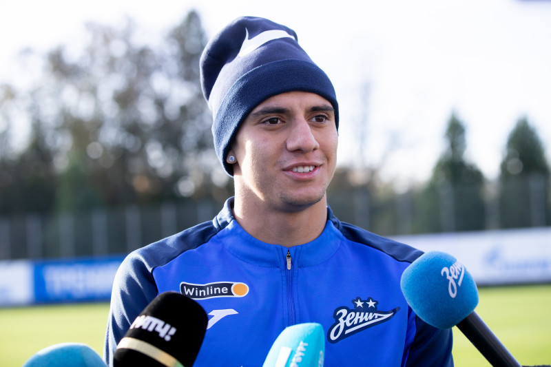 Пресс-брифинг Густаво Мантуана перед матчем с «Ахматом»