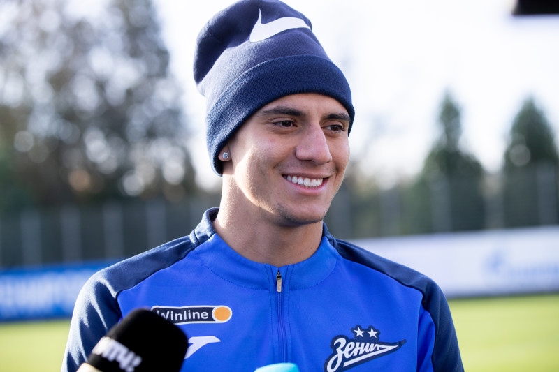 Пресс-брифинг Густаво Мантуана перед матчем с «Ахматом»