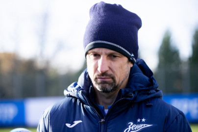 Пресс-брифинг Сергея Семака перед матчем с «Ахматом»