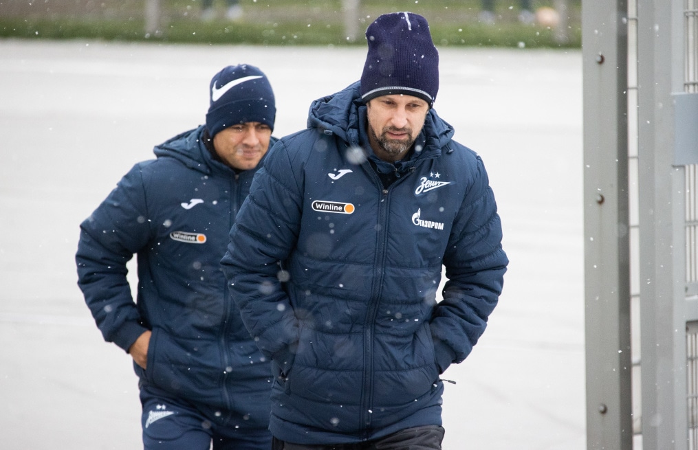 Открытая тренировка «Зенита» перед товарищеским матчем с «Нефтчи»