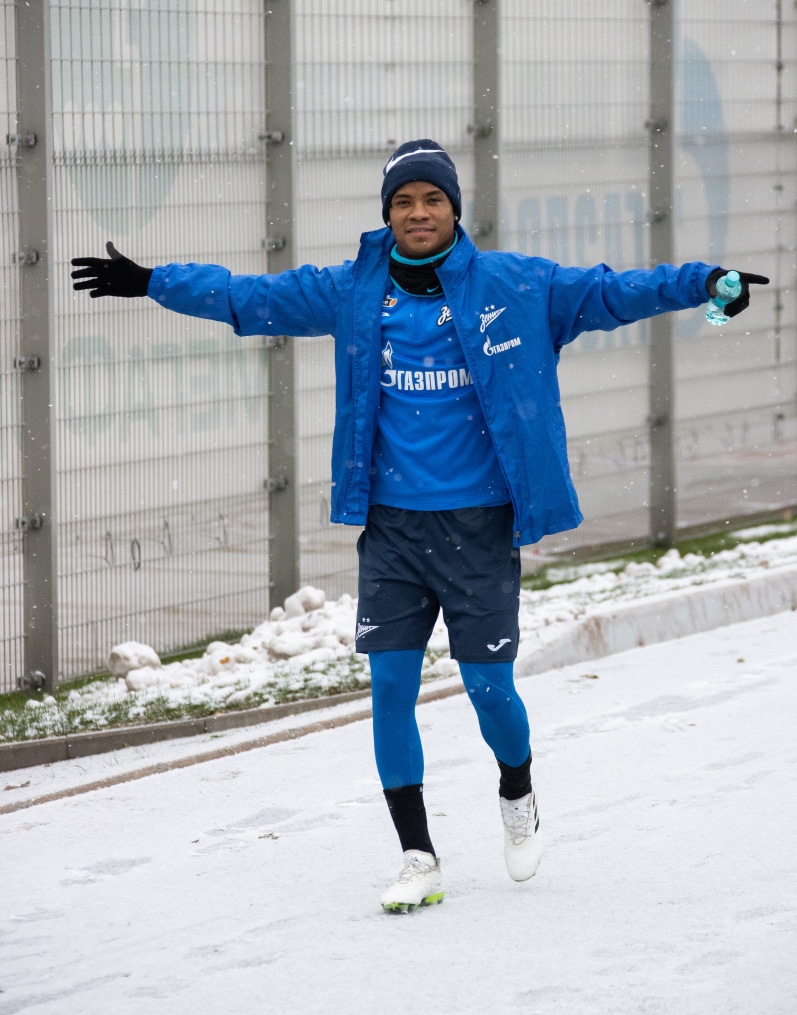 Открытая тренировка «Зенита» перед товарищеским матчем с «Нефтчи»