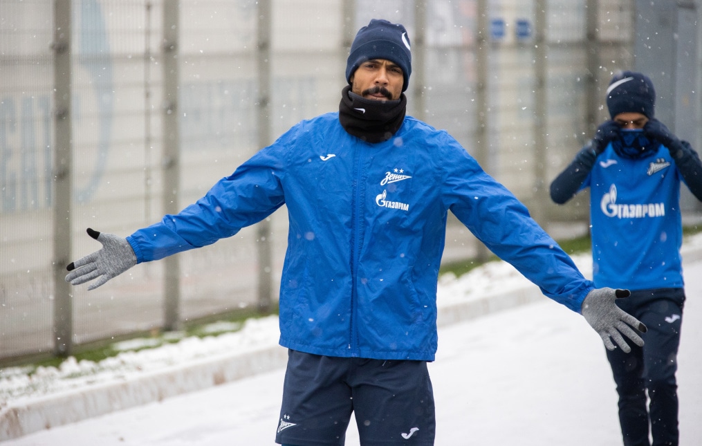 Открытая тренировка «Зенита» перед товарищеским матчем с «Нефтчи»