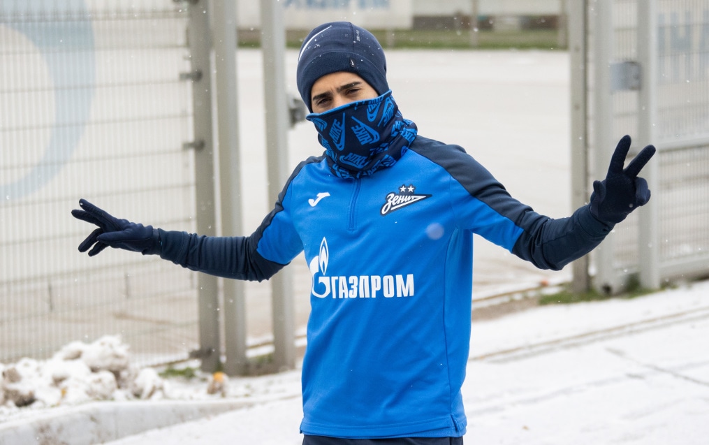 Открытая тренировка «Зенита» перед товарищеским матчем с «Нефтчи»