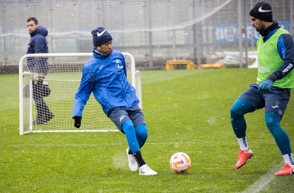 Открытая тренировка «Зенита» перед товарищеским матчем с «Нефтчи»