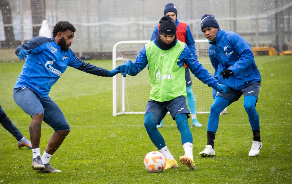 Открытая тренировка «Зенита» перед товарищеским матчем с «Нефтчи»