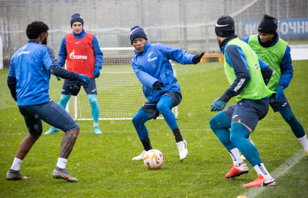 Открытая тренировка «Зенита» перед товарищеским матчем с «Нефтчи»