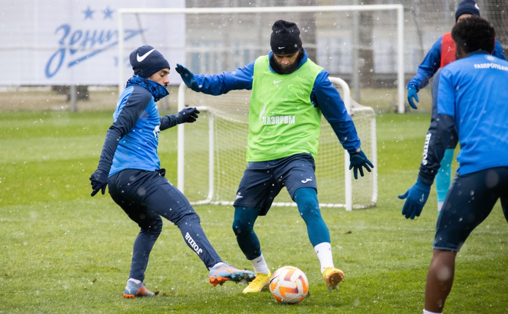 Открытая тренировка «Зенита» перед товарищеским матчем с «Нефтчи»