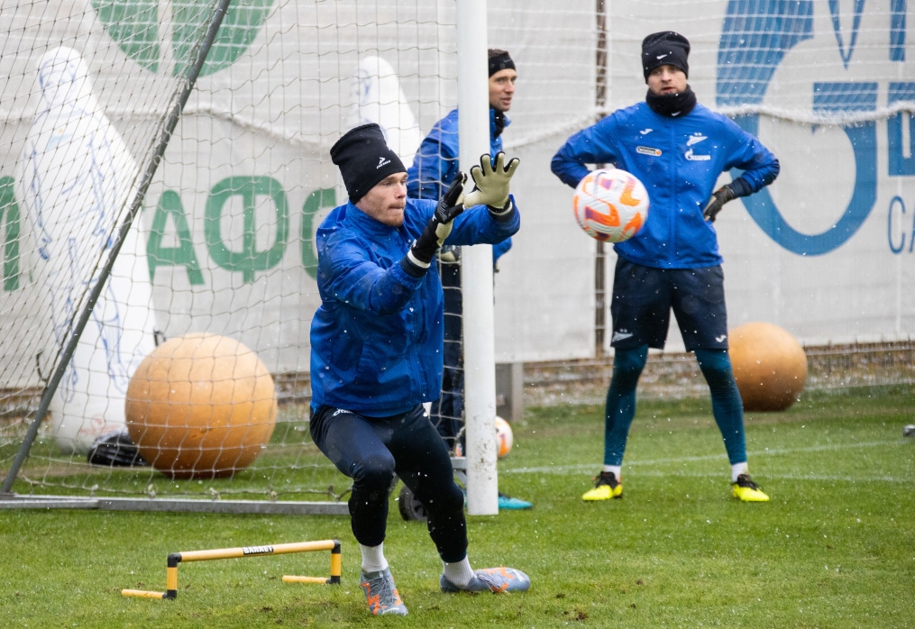 Открытая тренировка «Зенита» перед товарищеским матчем с «Нефтчи»