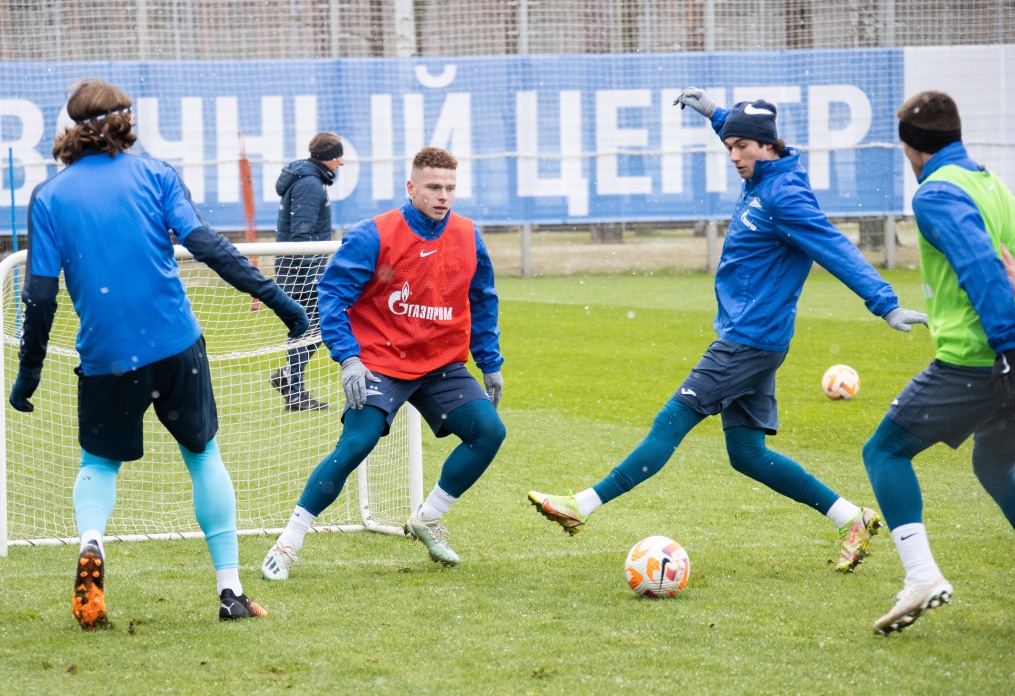 Открытая тренировка «Зенита» перед товарищеским матчем с «Нефтчи»