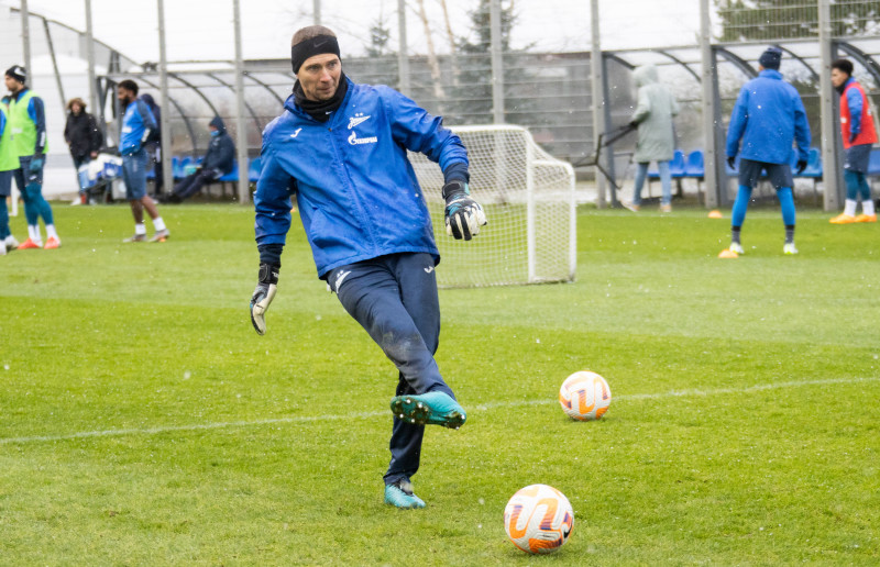 Открытая тренировка «Зенита» перед товарищеским матчем с «Нефтчи»