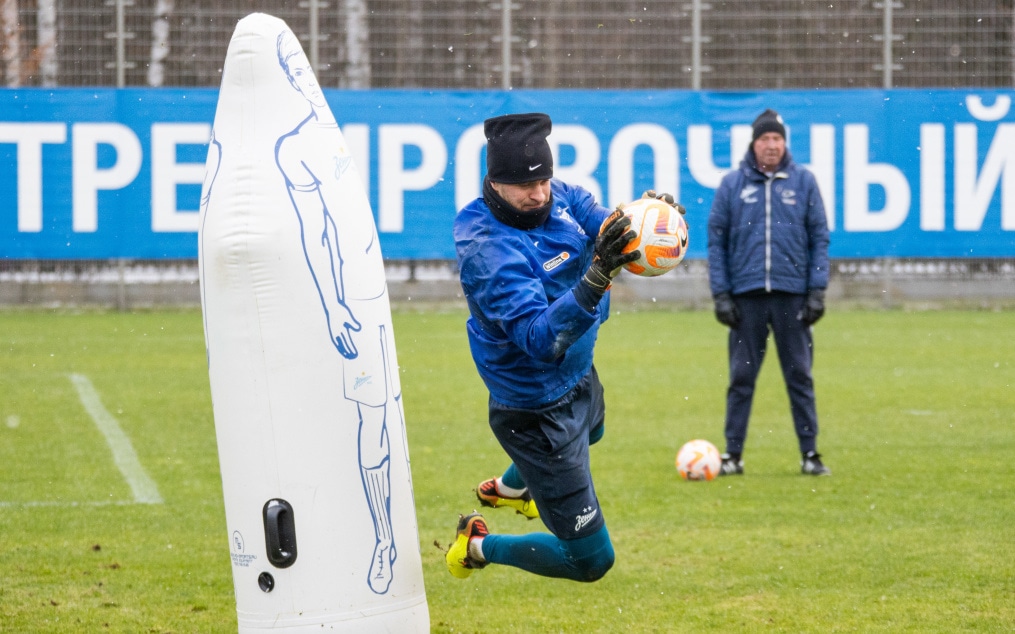 Открытая тренировка «Зенита» перед товарищеским матчем с «Нефтчи»